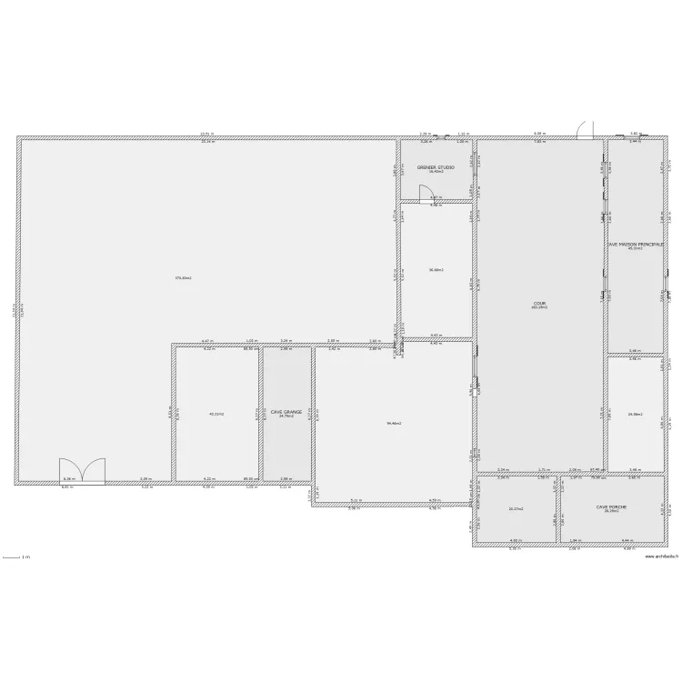 Entrains CAVE. Plan de 