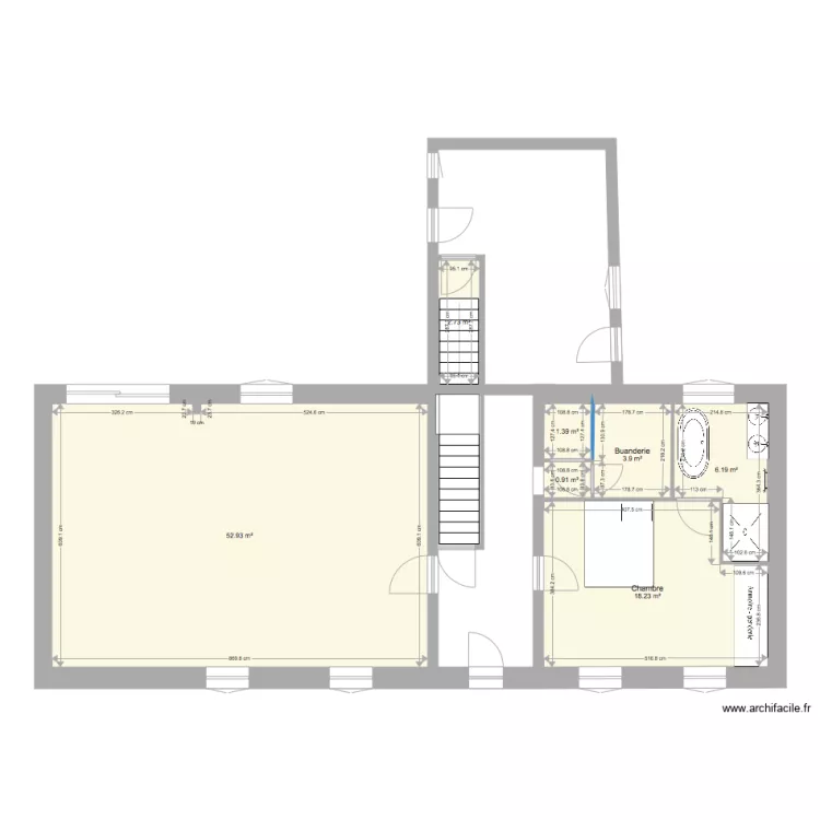 Simencourt Motif. Plan de 