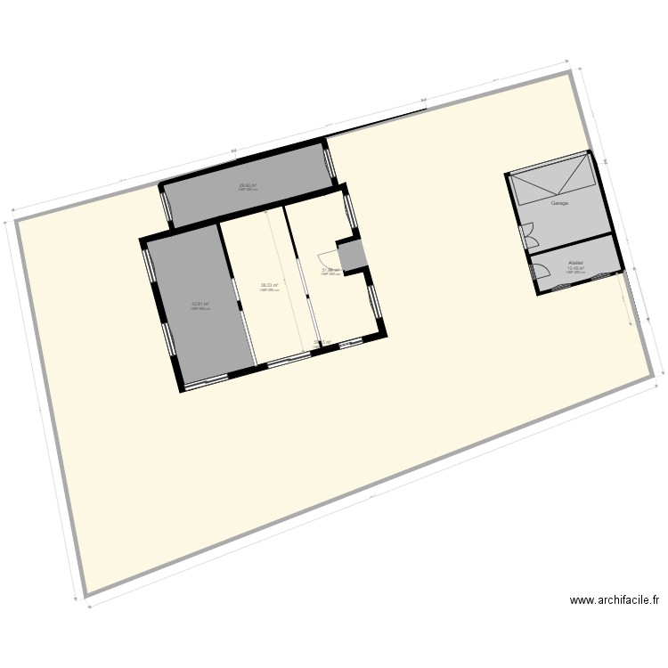 Test 2. Plan de 0 pièce et 0 m2