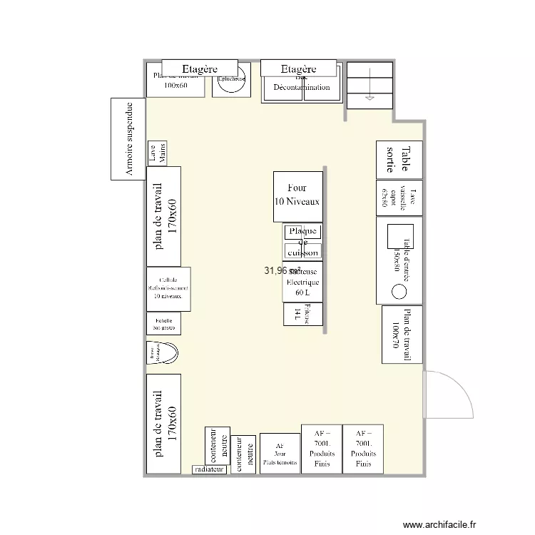ZONE PRODUCTION LE BOCAGE. Plan de 