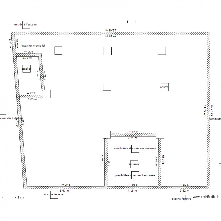 Etage2Appart. Plan de 0 pièce et 0 m2