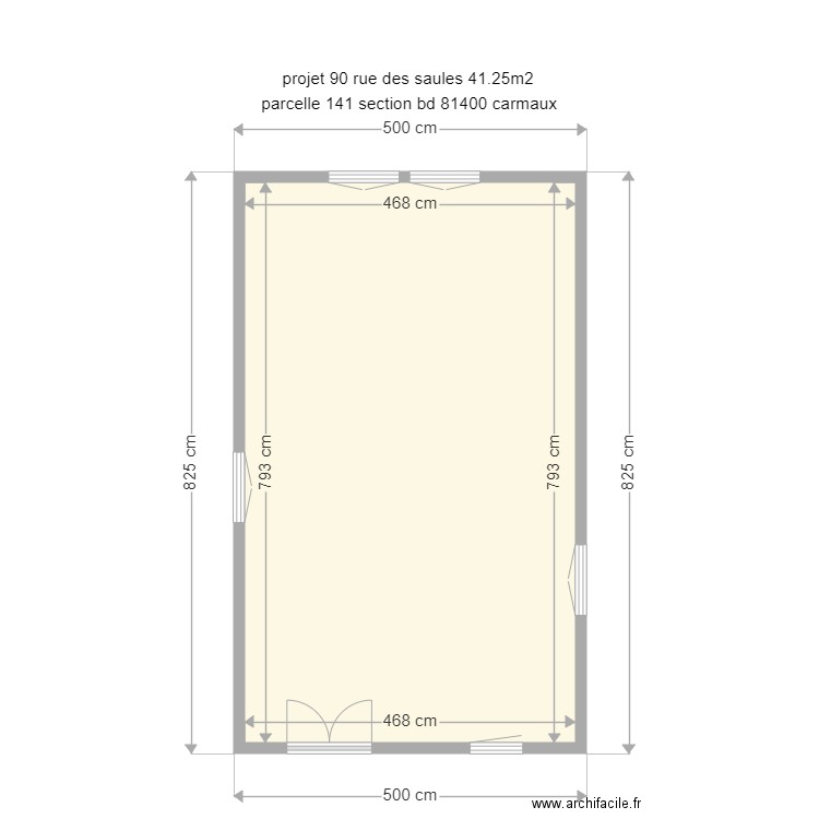 carmaux dessus. Plan de 0 pièce et 0 m2