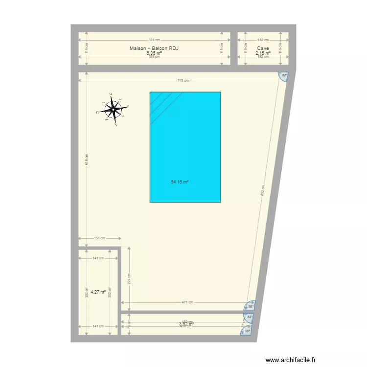 Ext&eacute;rieur. Plan de 