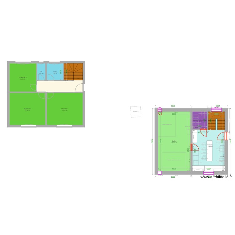 rdc2. Plan de 0 pièce et 0 m2