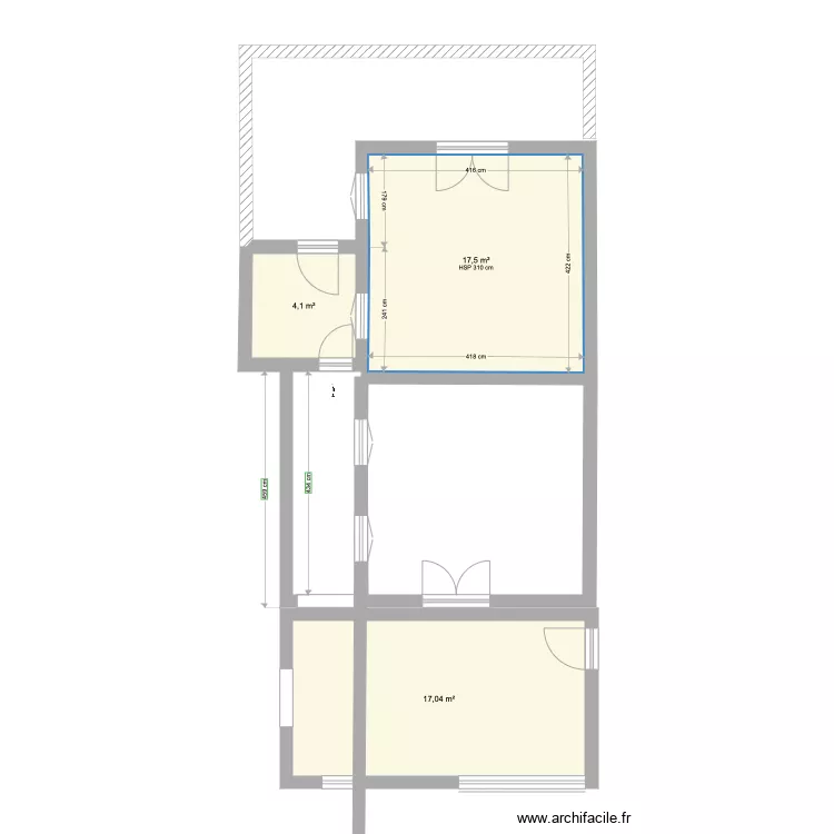 plan appart Version 1 Agn&eacute;. Plan de 