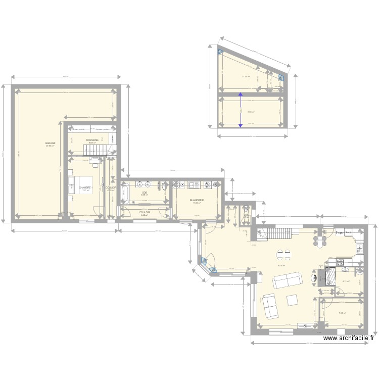 maison3. Plan de 0 pièce et 0 m2