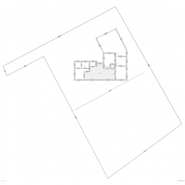 maison n°1. Plan de 0 pièce et 0 m2