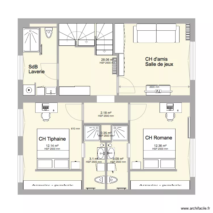 100 Etage 1 . Plan de 100 Etage 1 . Plan de