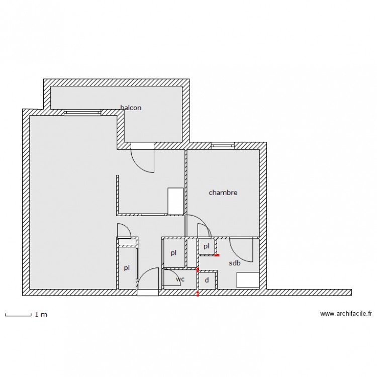 chambery. Plan de 0 pièce et 0 m2