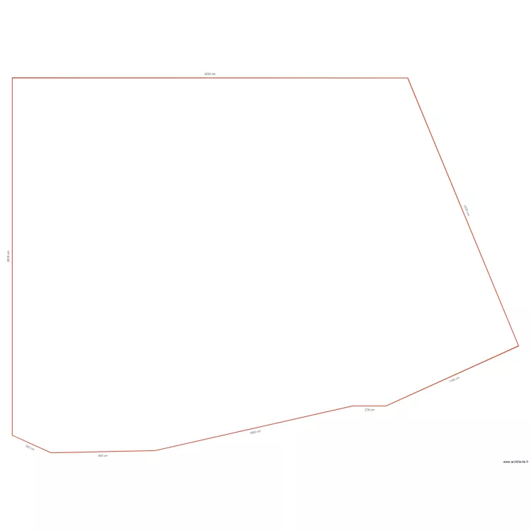 parcelle Ruragaragaza. Plan de 