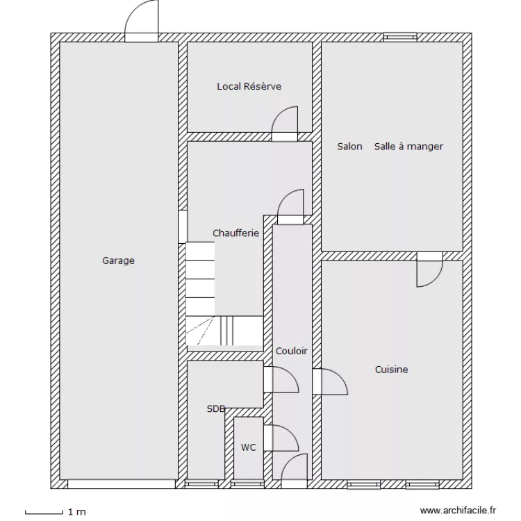Cugnach RDC. Plan de Cugnach RDC. Plan de