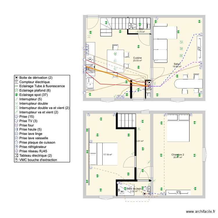 Projet Yanis. Plan de 0 pièce et 0 m2
