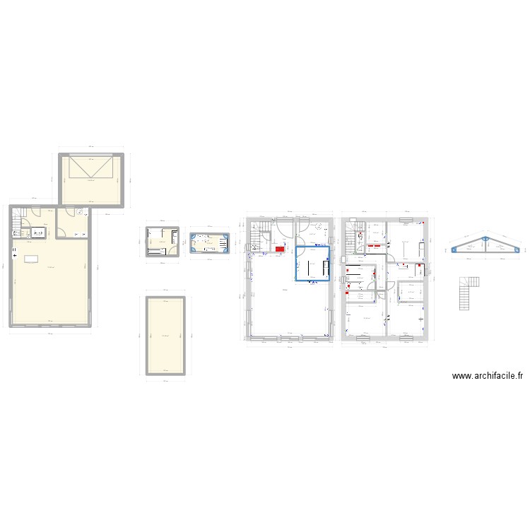 Maison Espaly 4. Plan de 21 pièces et 287 m2