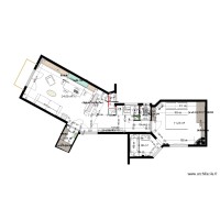 Plan projet 1 appartement Pêcheux