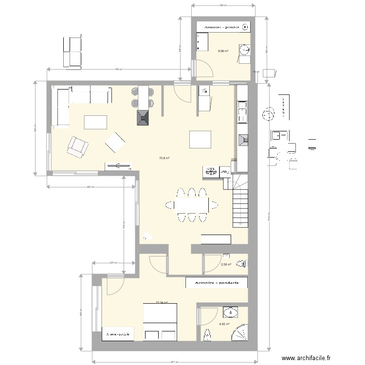 voisin 5. Plan de 0 pièce et 0 m2