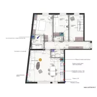 Plan projet 2 am&eacute;nagement appartement