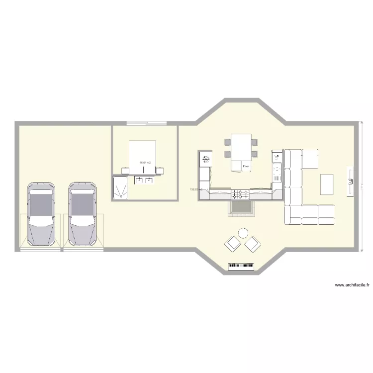 maison americaine 3. Plan de 