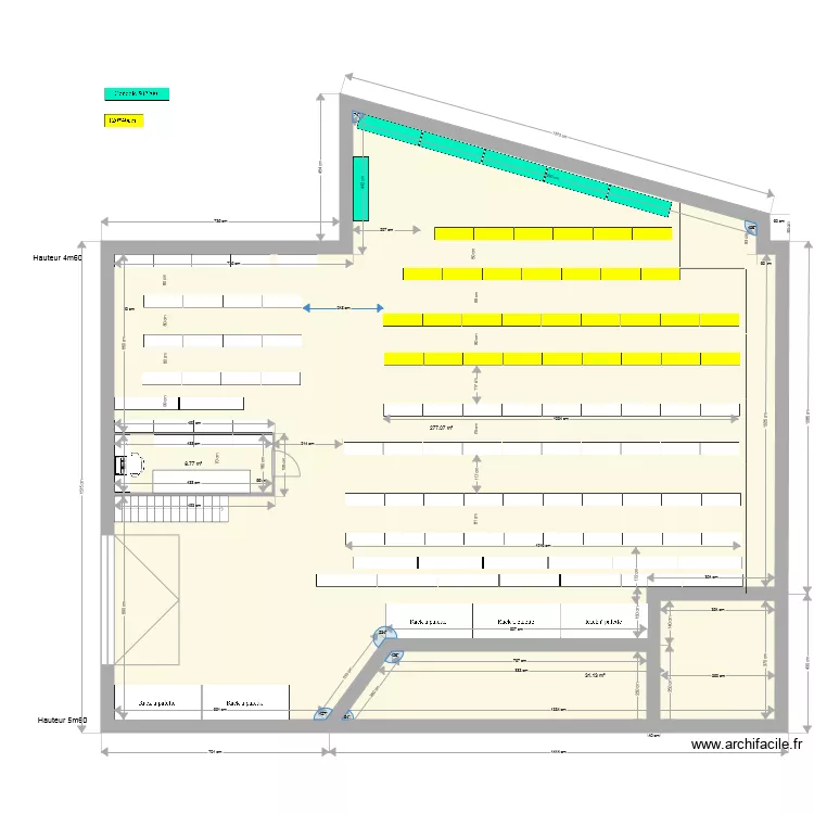 Atelier Mayenne PDM. Plan de 