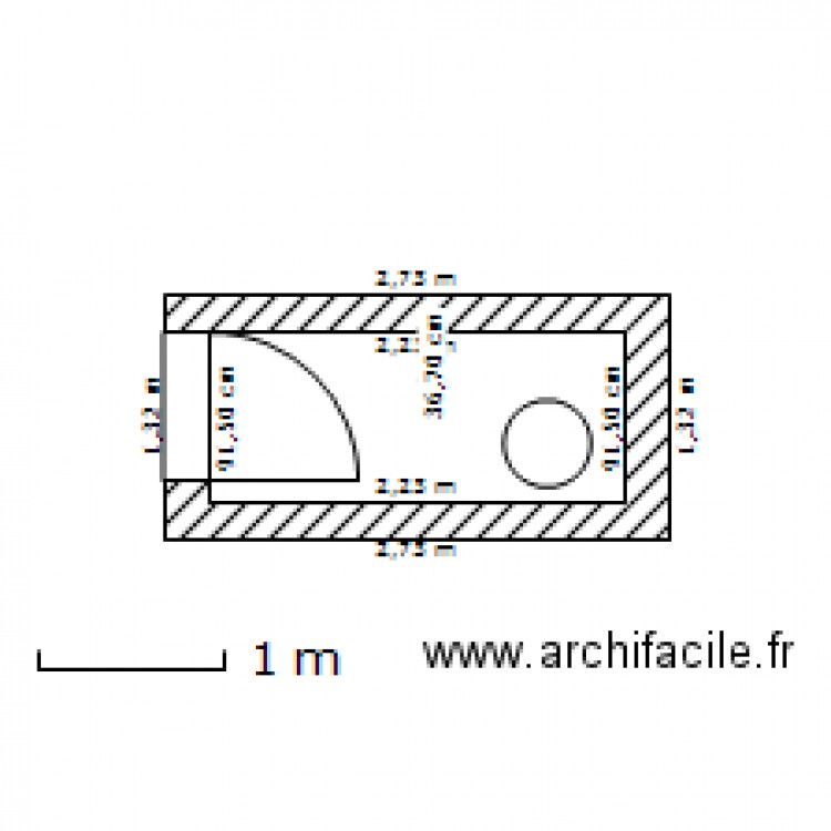 local tech UH. Plan de 0 pièce et 0 m2