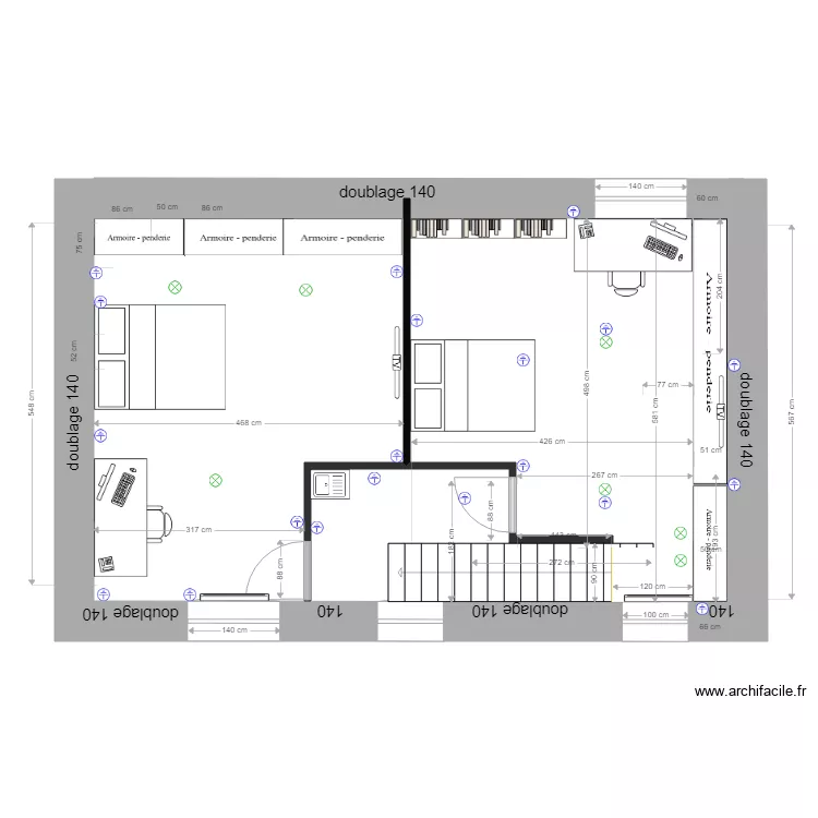 appartement Gournay permis de construire. Plan de appartement Gournay permis de construire. Plan de