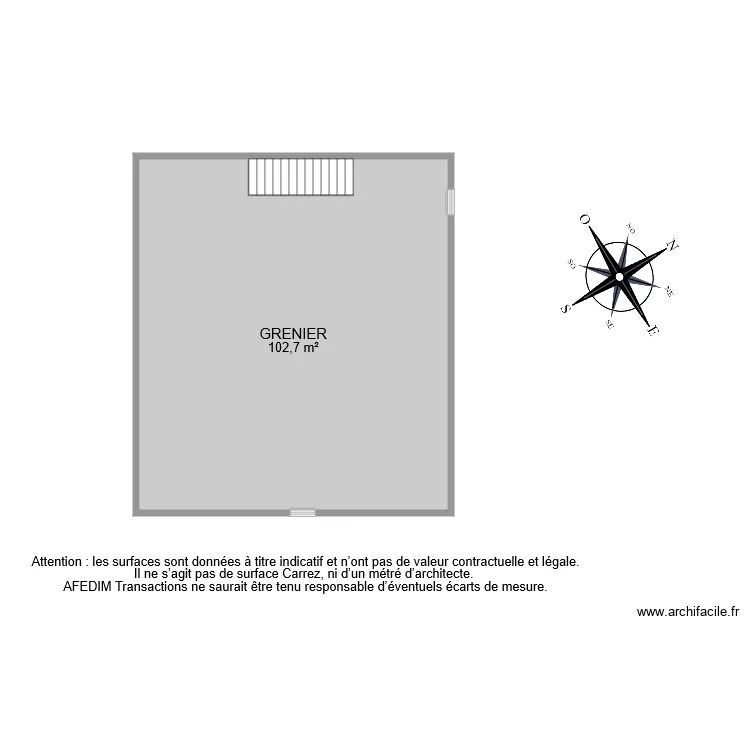 BI8242 GRENIER EF. Plan de 