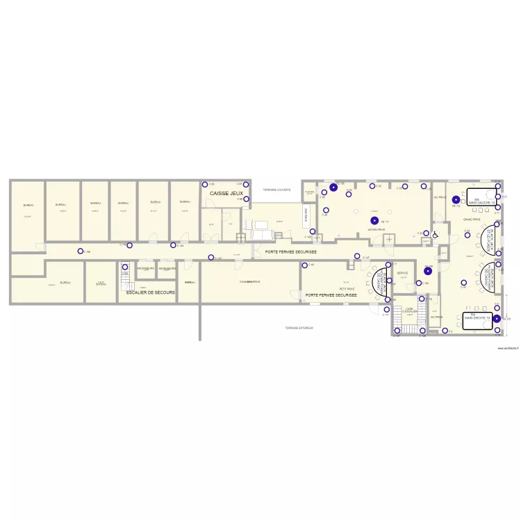 PRIVE 314 au 18 Avril 2018. Plan de 