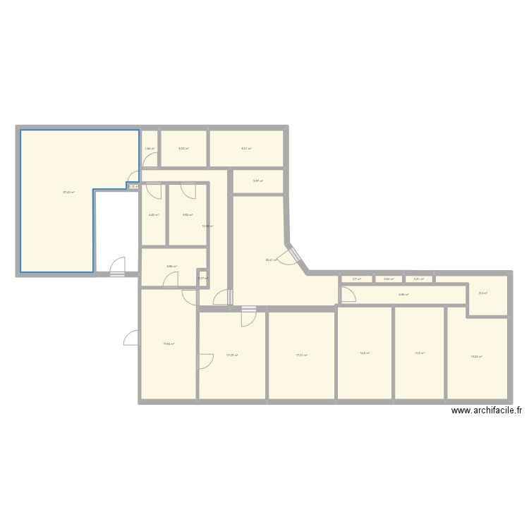 campagne evaluation plaindoux. Plan de 0 pièce et 0 m2