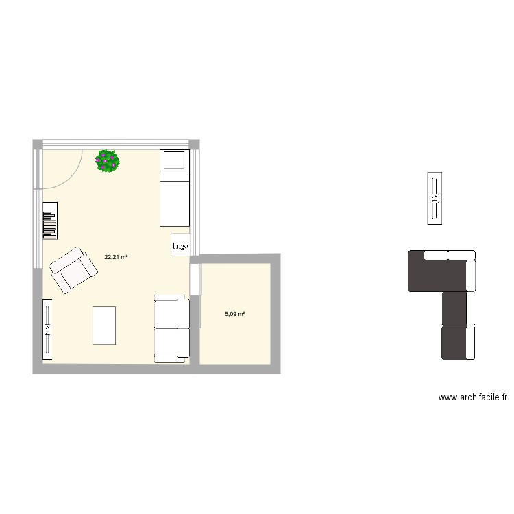 BUREAU sev V2. Plan de 0 pièce et 0 m2