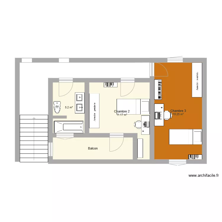 2&egrave;me niveau projet. Plan de 