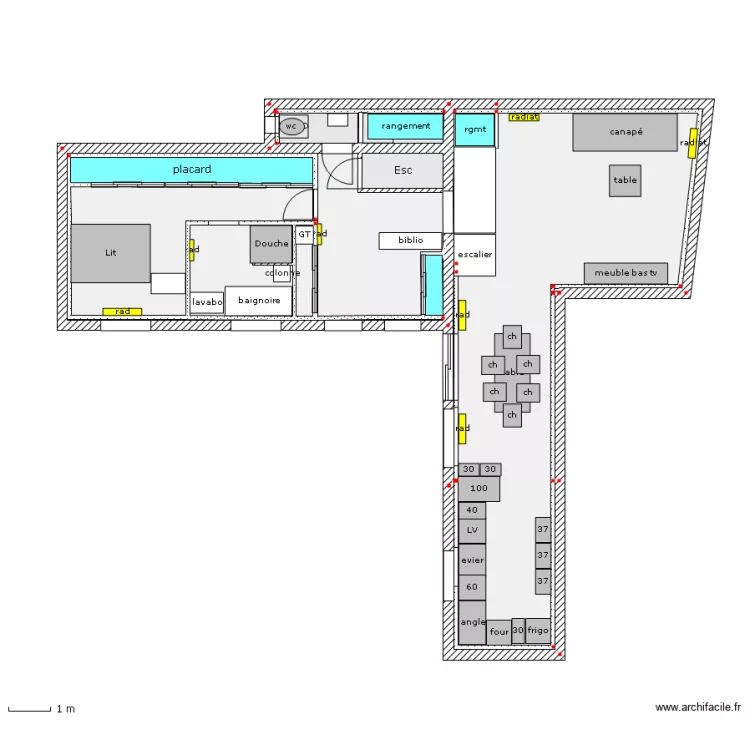 RDC . Plan de RDC . Plan de