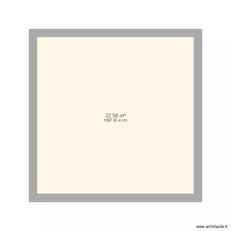MAISON. Plan de 