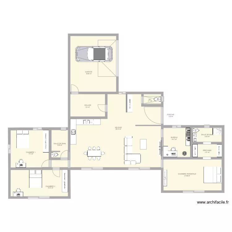 Fanny eni&egrave;me plan. Plan de 