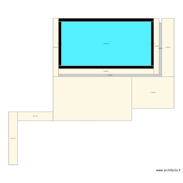 plandallagepiscine. Plan de 0 pièce et 0 m2