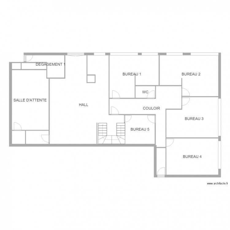 Cab Médical Lancier. Plan de 0 pièce et 0 m2