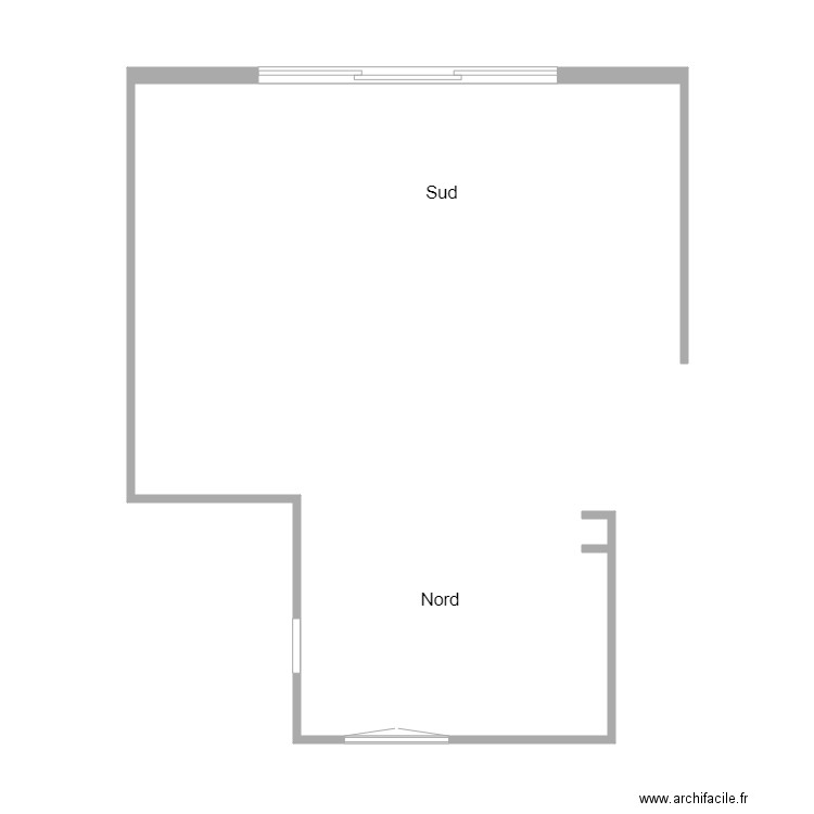 piece de vie. Plan de 0 pièce et 0 m2