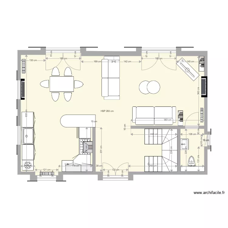 ENG2 RDC to be. Plan de 