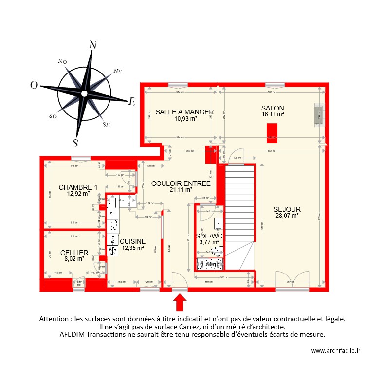 BI 6642 RDC. Plan de 0 pièce et 0 m2