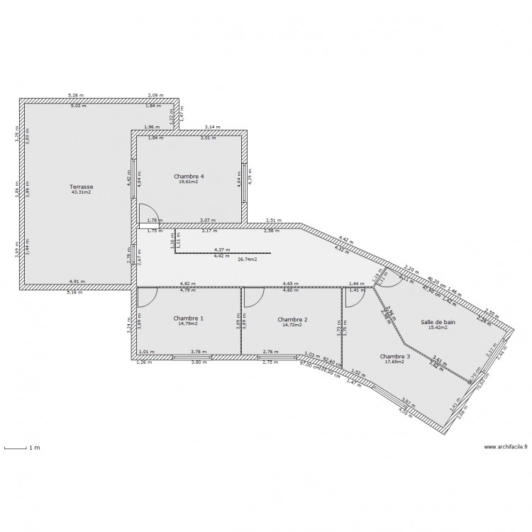 ERFOFR - plan 1 - HAUT. Plan de 0 pièce et 0 m2