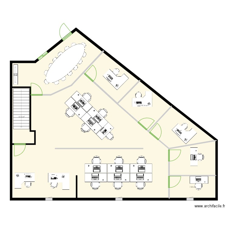 Plan bureaux ECOPARK v2. Plan de 0 pièce et 0 m2