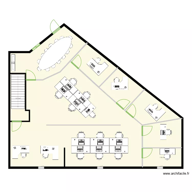 Plan bureaux ECOPARK v2. Plan de 