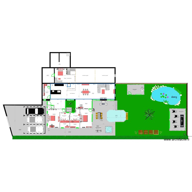 plan fixe terminer. Plan de 0 pièce et 0 m2