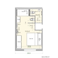 esquisse 3 pieces 50m2