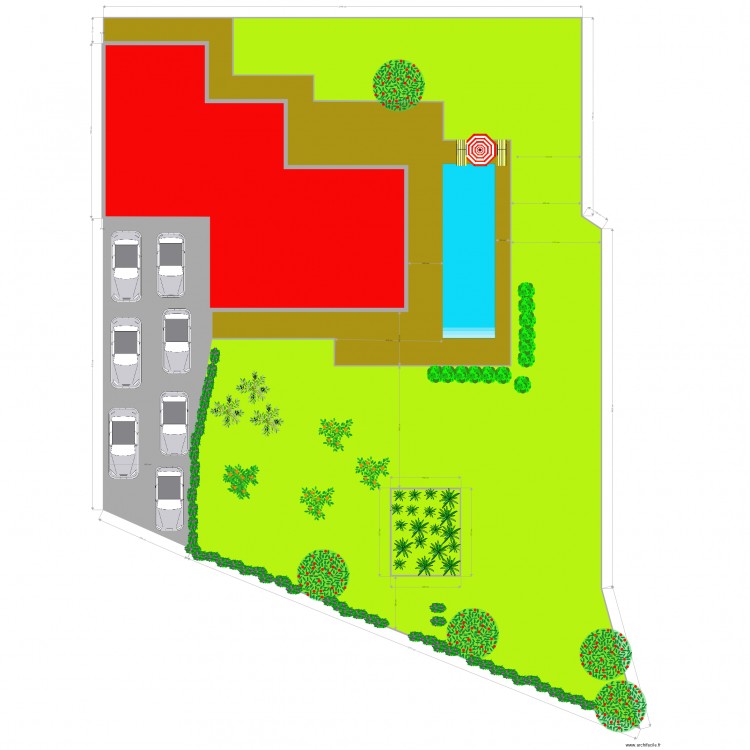 Terrain et maison 2. Plan de 0 pièce et 0 m2