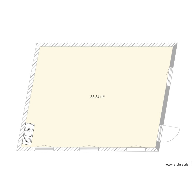 Salle association. Plan de 0 pièce et 0 m2