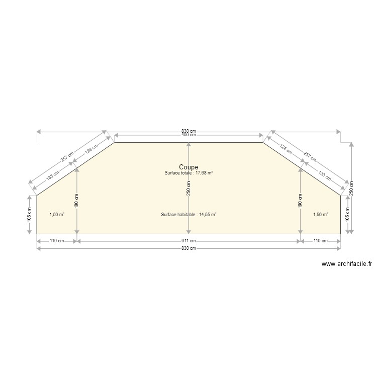 zentar. Plan de 0 pièce et 0 m2