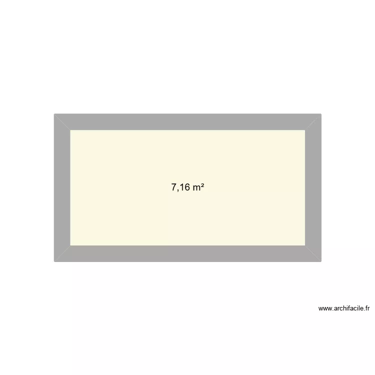 maison invantée. Plan de 1 et 7 m² maison invantée. Plan de 1 et 7 m²