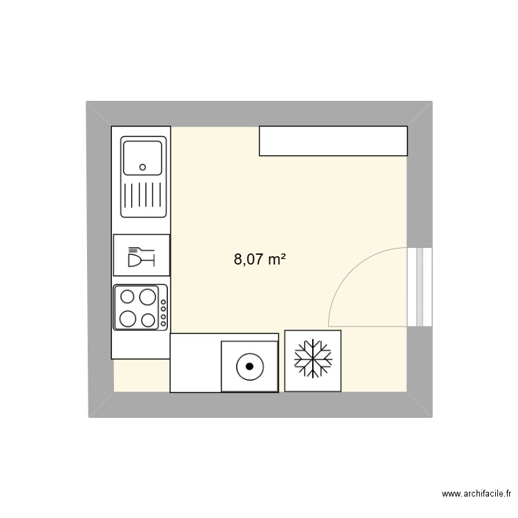 CUISINE Fourmestraux. Plan de 0 pièce et 0 m2