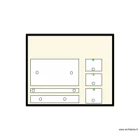 tv murale placo niche 1