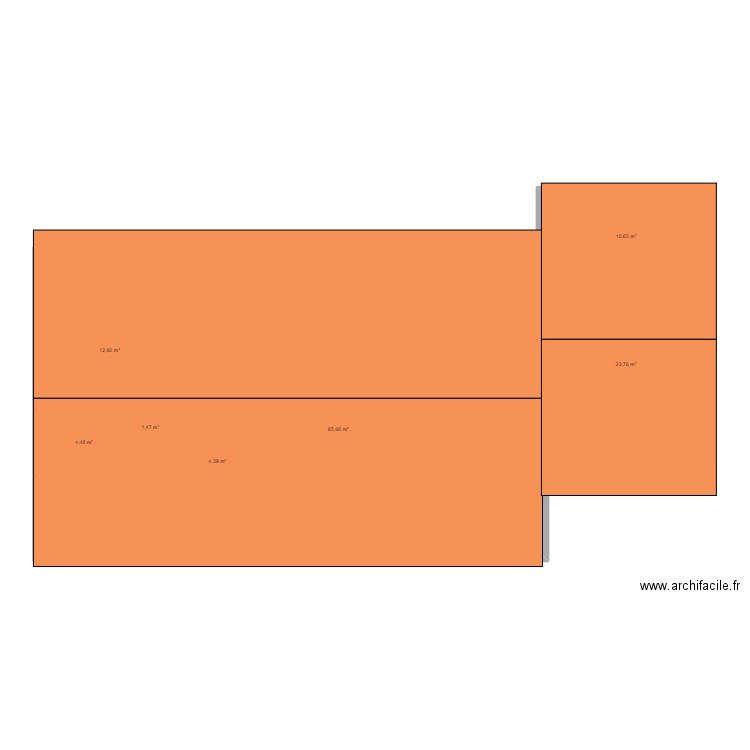17-Moliere. Plan de 7 pièces et 143 m2