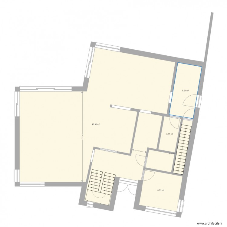 Maison. Plan de 0 pièce et 0 m2